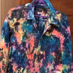 Tie dyed Ralph Lauren Jean jacket